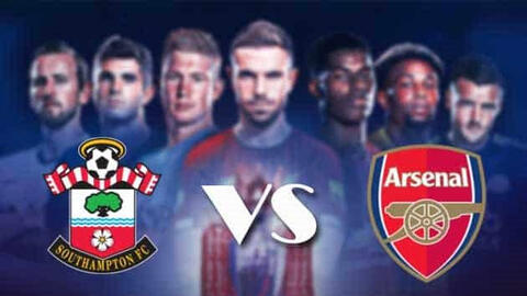 Lịch thi đấu bóng đá hôm nay 26/1: Southampton - Arsenal