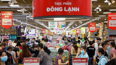Sức mua thực phẩm tăng sau khi lệnh giãn cách có hiệu lực, siêu thị cam kết đủ hàng hóa