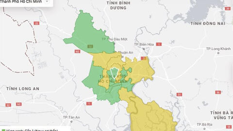 TP.HCM không còn quận, huyện thuộc vùng cam nhưng vẫn là ổ dịch lớn nhất nước