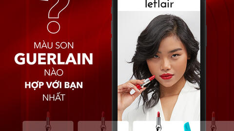 Leflair cho phép khách hàng thử sản phẩm ngay trên điện thoại