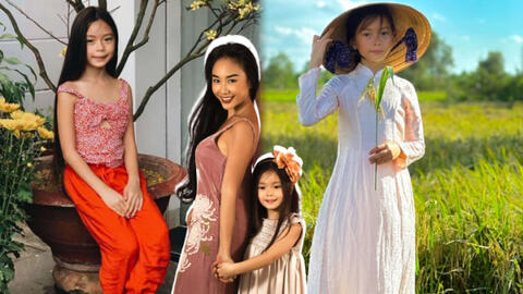 Con gái 9 tuổi của Đoan Trang: Thông minh, lanh lợi, chiều cao ấn tượng hơn mẹ nhờ 1 bí quyết liên quan đến giấc ngủ