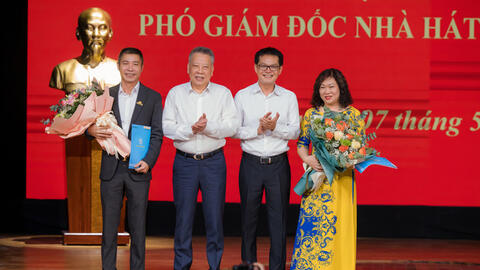 NSND Công Lý được bổ nhiệm làm PGĐ Nhà hát Kịch