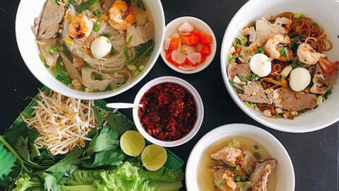 Món ngon từ hủ tiếu