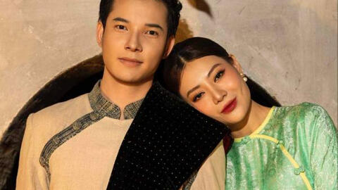 Thanh Hương khoe sắc với áo dài, e ấp bên nam diễn viên đẹp trai