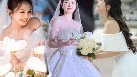 Top các cô dâu gây bão mạng, khiến hội "ăn cưới online" tan chảy với loạt khoảnh khắc xinh đẹp hút hồn 