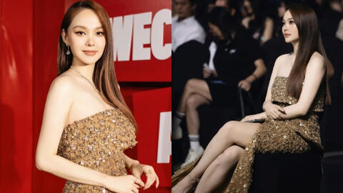 Minh Hằng khoe visual "cân đẹp" mọi góc độ tại WeChoice Awards 2023, body và góc nghiêng gây chú ý