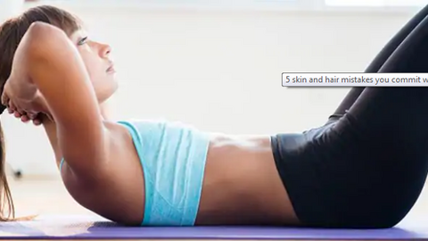 Tập thể thao sai cách cũng làm nổi mụn trứng cá