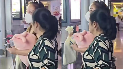 "Team qua đường" bắt gặp Puka và Gin Tuấn Kiệt ở sân bay, lộ chi tiết thể hiện quan hệ mẹ chồng - nàng dâu