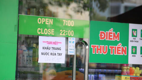 Chợ thuốc tây lớn nhất Sài Gòn cũng hết khẩu trang y tế, nước rửa tay