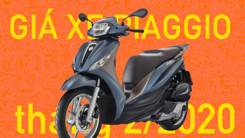 Giá xe máy Piaggio tháng 2/2020: Piaggio Medley quanh mức 80 triệu đồng
