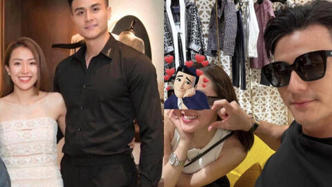 Loạt khoảnh khắc hiếm trong 2 năm yêu của Vĩnh Thuỵ bên bà xã gia thế khủng trước khi kết hôn