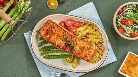 Món ngon mỗi ngày: Cách làm cá hồi nướng tắc mật ong