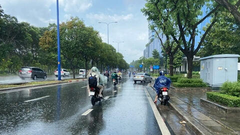 TP.HCM sẽ mưa dông liên tục 4 ngày dịp nghỉ lễ