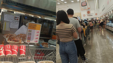 Món gà chiên nguyên con ở Emart Phan Huy Ích có gì đặc biệt mà phải xếp hàng cả giờ đồng hồ để mua?