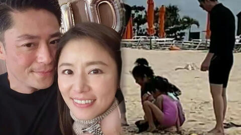 Vợ chồng Lâm Tâm Như đưa con gái đi du lịch, Hoắc Kiến Hoa ghi điểm với hành động này