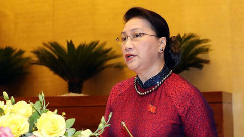 Bà Nguyễn Thị Kim Ngân được bầu là Chủ tịch Hội đồng bầu cử quốc gia