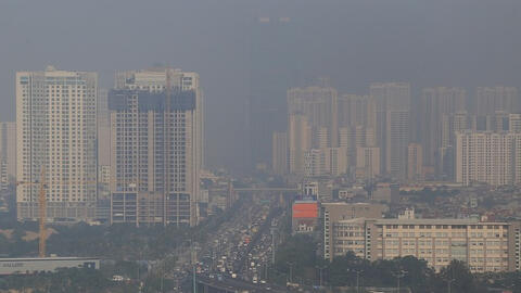 Chất lượng không khí Hà Nội ở mức kém