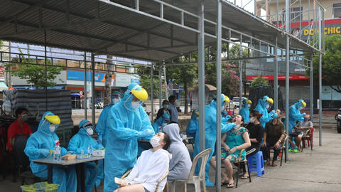 Số ca nhiễm COVID-19 tăng mạnh, Cần Thơ kịch hoạt bệnh viện dã chiến