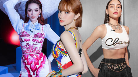 Lan Khuê lại bị chê mặc sến, Hà Hồ nhận ý kiến trái chiều với outfit “ngợp" đồ hiệu tại The New Mentor tập 7