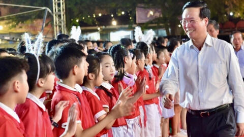 Chủ tịch nước gửi thư cho thiếu niên, nhi đồng nhân dịp Tết Trung thu