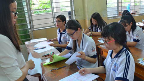 3000 học sinh lớp 9 tại quận Thanh Xuân phải thi lại môn Toán