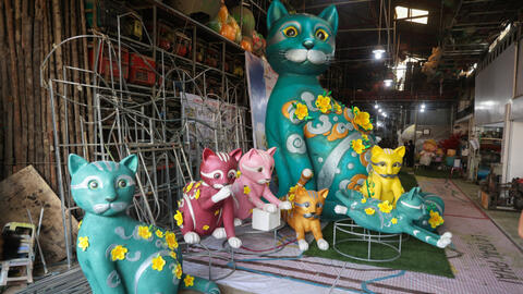 Lộ diện linh vật Đường hoa Tết Quý Mão