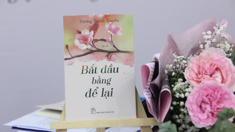 Nhà báo Dương Thành Truyền với “Bắt đầu bằng để lại”