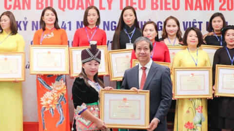 Tuyên dương 200 nhà giáo, cán bộ quản lý giáo dục tiêu biểu năm 2023