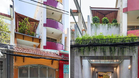 Ngắm ngôi nhà 3 tầng “lột xác” thần kỳ sau cải tạo