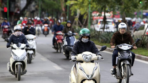 Miền Bắc nhiệt độ giảm mạnh, có nơi dưới 8 độ C