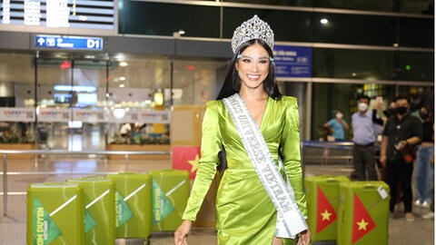 Kim Duyên lên đường đến Israel chinh chiến Miss Universe 2021
