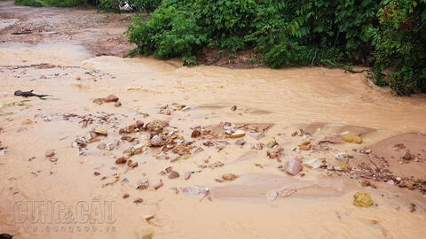 Mưa bão hoành hành Phú Quốc, khách du lịch "vỡ mộng"