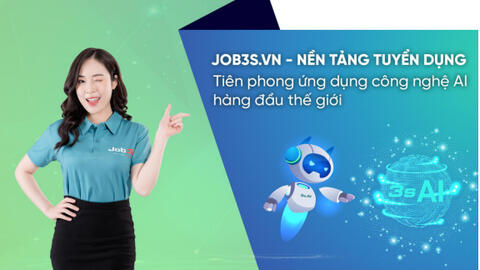 Tiên phong dẫn đầu xu hướng ứng dụng ai vào tuyển dụng, nền tảng Job3s.vn có gì?