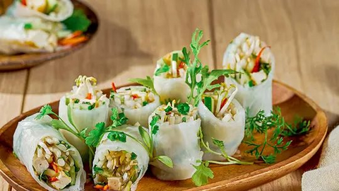 Món ngon mỗi ngày: Phở cuốn chả chiên