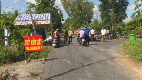 Đồng Tháp cách ly xã hội theo Chỉ thị 16 ở 5 huyện, thành phố từ 0h ngày 11/7