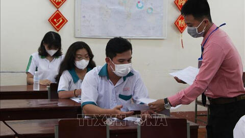 Thí sinh không thể hoàn thành thi đợt 1 tốt nghiệp THPT được dự thi ở đợt tiếp theo