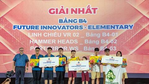 14 đội Việt Nam vô địch cuộc thi Robotacon WRO 2023 sẽ tham dự Chung kết Rô bốt thế giới tại Panama