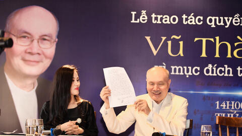 Nhạc sĩ Vũ Thành An công bố trao tác quyền âm nhạc vì mục đích thiện nguyện