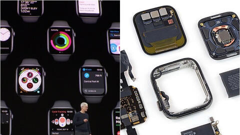 “Mổ bụng” Apple Watch Series 5, không khác mấy so với Series 4