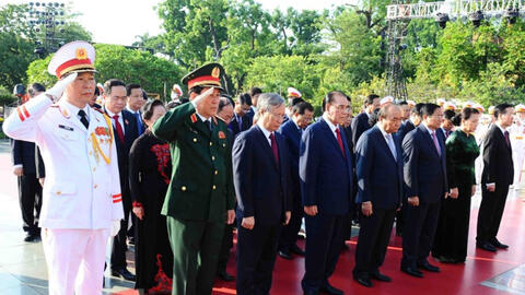 Lãnh đạo Đảng, Nhà nước tưởng niệm các Anh hùng liệt sỹ