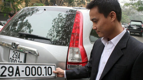 Bộ Công an sẽ thực hiện đấu giá biển số xe, người dân có thể lựa chọn biển số xe theo sở thích