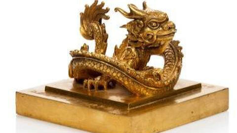 Hôm nay đấu giá ấn vàng "Hoàng đế chi bảo": con dấu quan trọng nhất của triều Nguyễn