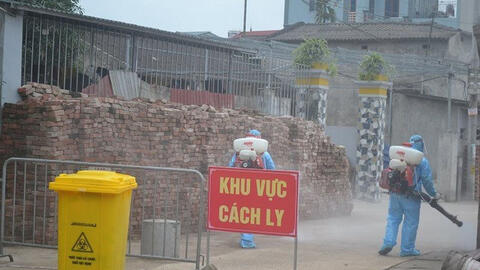 Từ 29/1, Bắc Ninh giãn cách xã hội 21 ngày đối với xã Lâm Thao