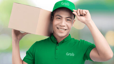 Shopee hợp tác Grab cam kết giao hàng trong 1 giờ