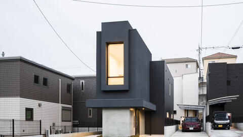 Kiến trúc độc đáo cho ngôi nhà siêu nhỏ Slender House