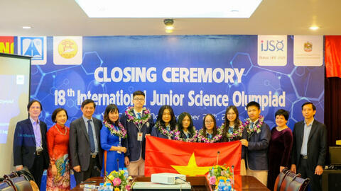 Học sinh Hà Nội lập kỳ tích tại cuộc thi Olympic khoa học quốc tế