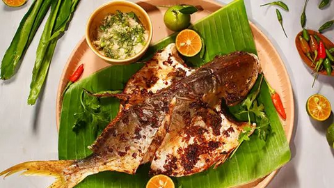 Món ngon mỗi ngày: Cá chim nướng ớt xiêm