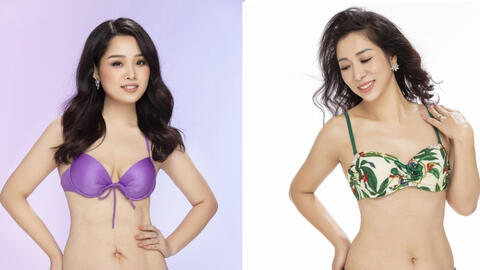 Hình ảnh bụng rạn của các thí sinh Hoa hậu khi mặc bikini gây tranh cãi