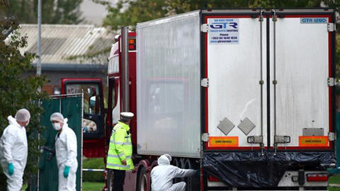 Vụ 39 người chết trong xe ở Anh: Xác định 2 trường hợp là người Việt Nam?