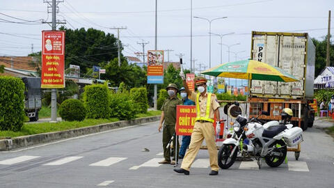Long An giãn cách xã hội toàn tỉnh từ 0h ngày 8/7